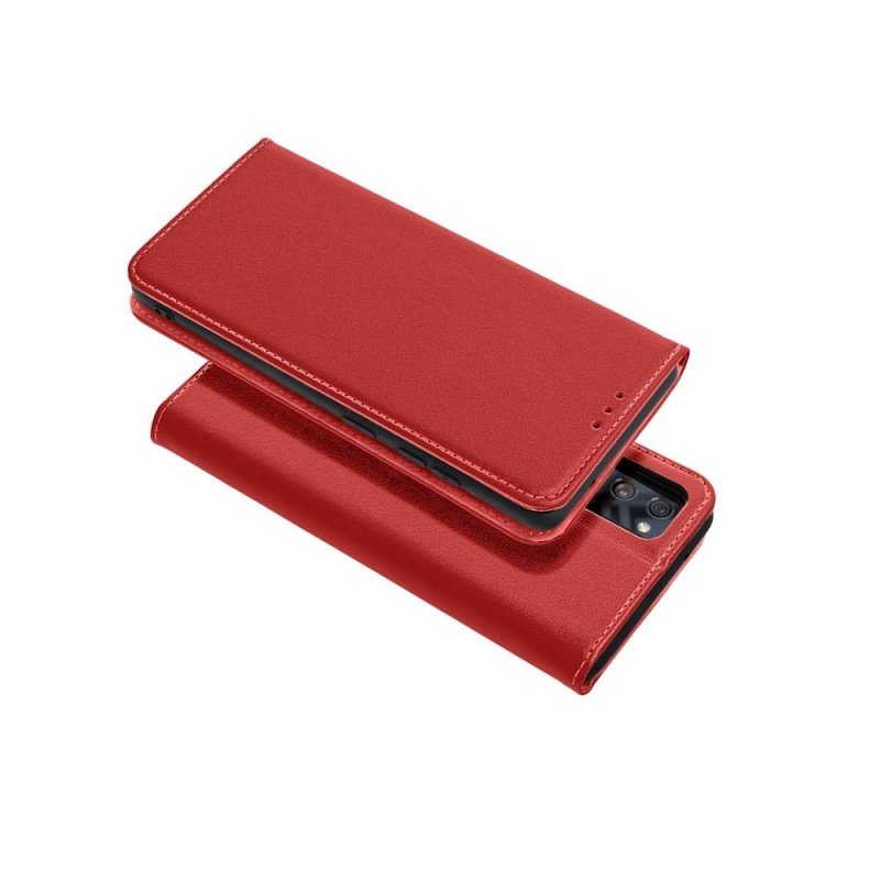 Leather case SMART PRO for SAMSUNG A14 4G / A14 5G claret|mobilo.lv