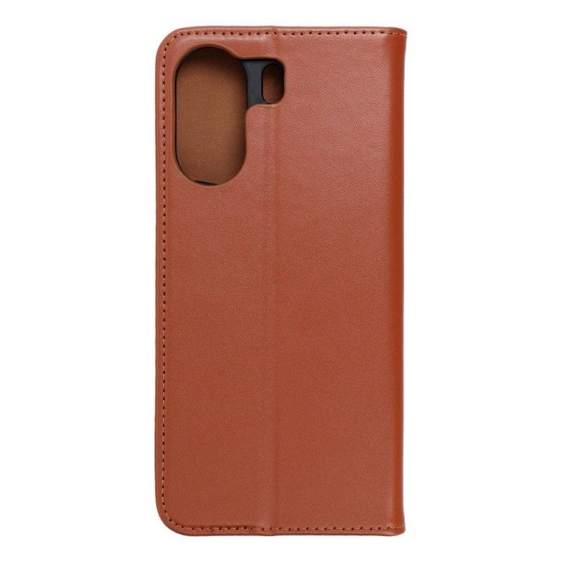 Leather case SMART PRO for XIAOMI Redmi 13C / POCO C65 brown