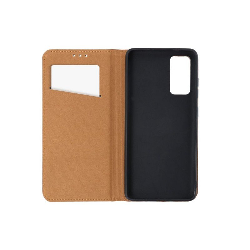 Leather case SMART PRO for XIAOMI Redmi 13C / POCO C65 brown