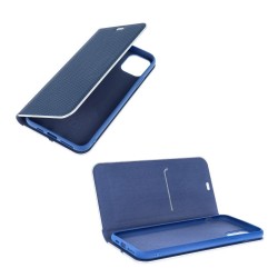 LUNA Book Carbon for SAMSUNG A15 4G / A15 5G blue | mobilo.lv