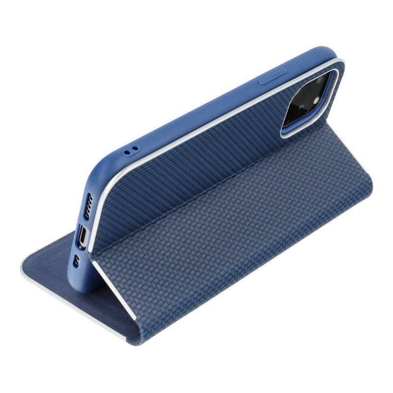 LUNA Book Carbon for SAMSUNG A15 4G / A15 5G blue | mobilo.lv