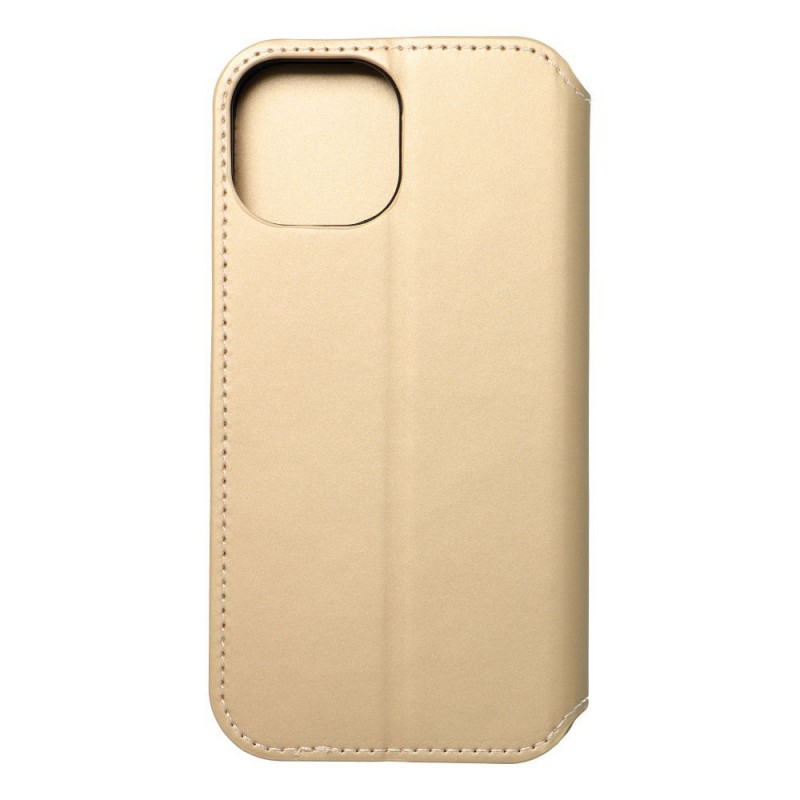 Dual Pocket book for IPHONE 15 gold|mobilo.lv