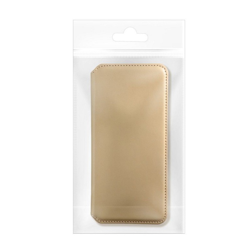 Dual Pocket book for IPHONE 15 gold|mobilo.lv