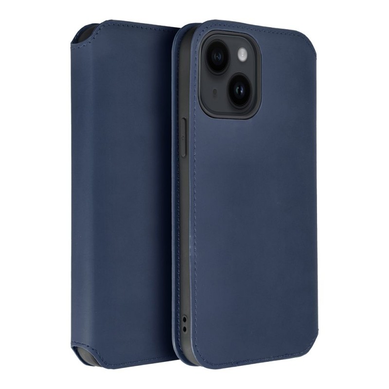 Dual Pocket book for IPHONE 15 navy|mobilo.lv