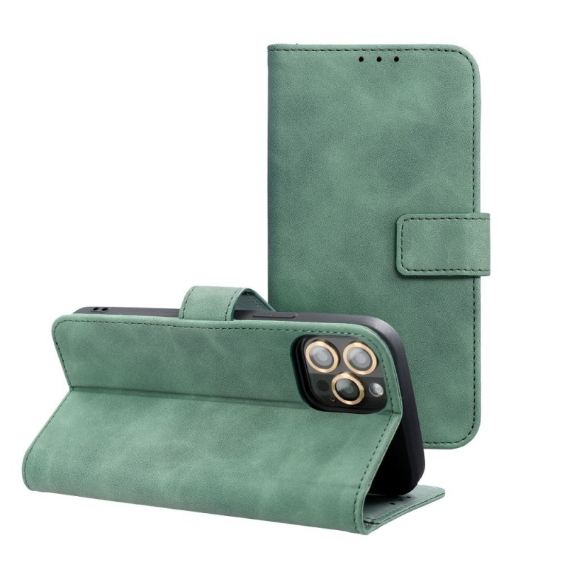 TENDER Book Case for XIAOMI Redmi NOTE 12 PRO Plus 5G green|mobilo.lv