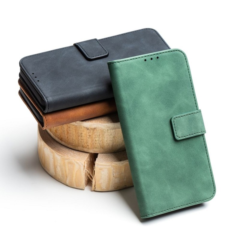 TENDER Book Case for XIAOMI Redmi NOTE 12 PRO Plus 5G green|mobilo.lv