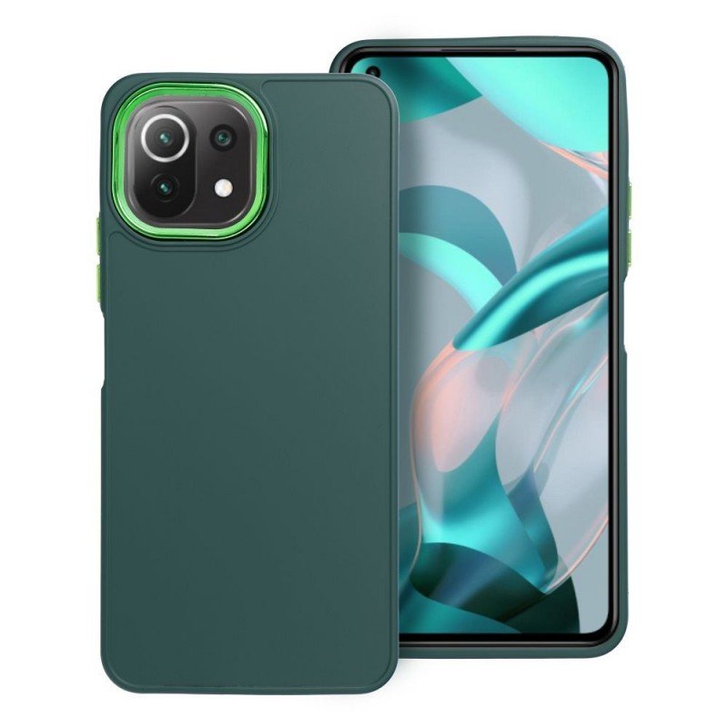 FRAME Case for Xiaomi Mi 11 Lite 5G / Mi 11 Lite LTE ( 4G ) / Mi 11 Lite NE green