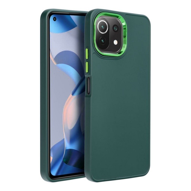 FRAME Case for Xiaomi Mi 11 Lite 5G / Mi 11 Lite LTE ( 4G ) / Mi 11 Lite NE green