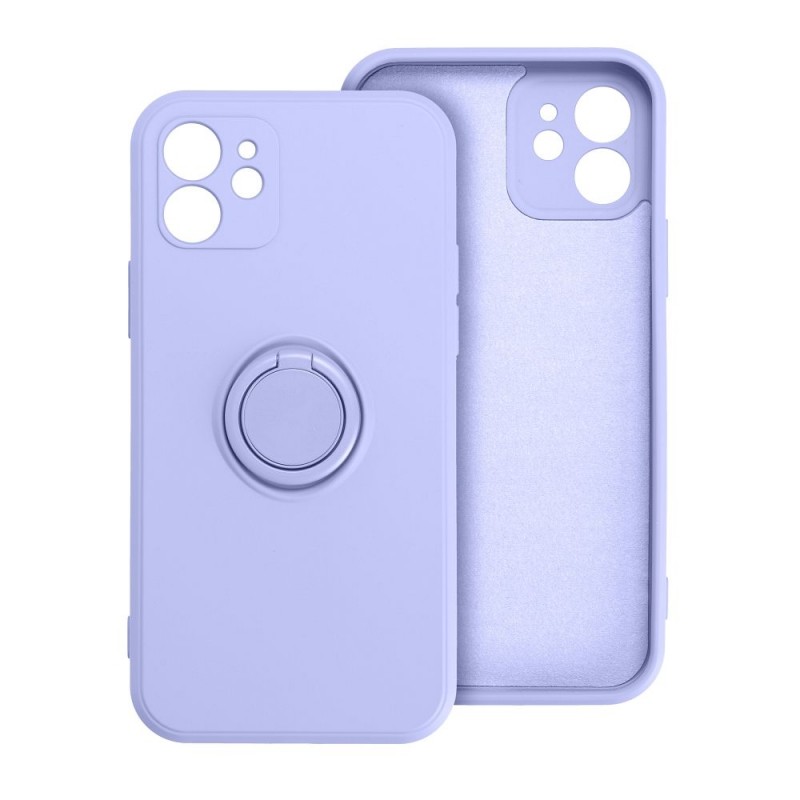 SILICONE RING Case for IPHONE 15 PLUS violet|mobilo.lv