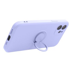 SILICONE RING Case for IPHONE 15 PLUS violet|mobilo.lv