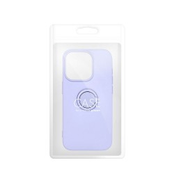 SILICONE RING Case for IPHONE 15 PLUS violet|mobilo.lv