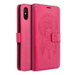 MEZZO Book case for XIAOMI Redmi 9AT / Redmi 9A dreamcatcher magenta | mobilo.lv