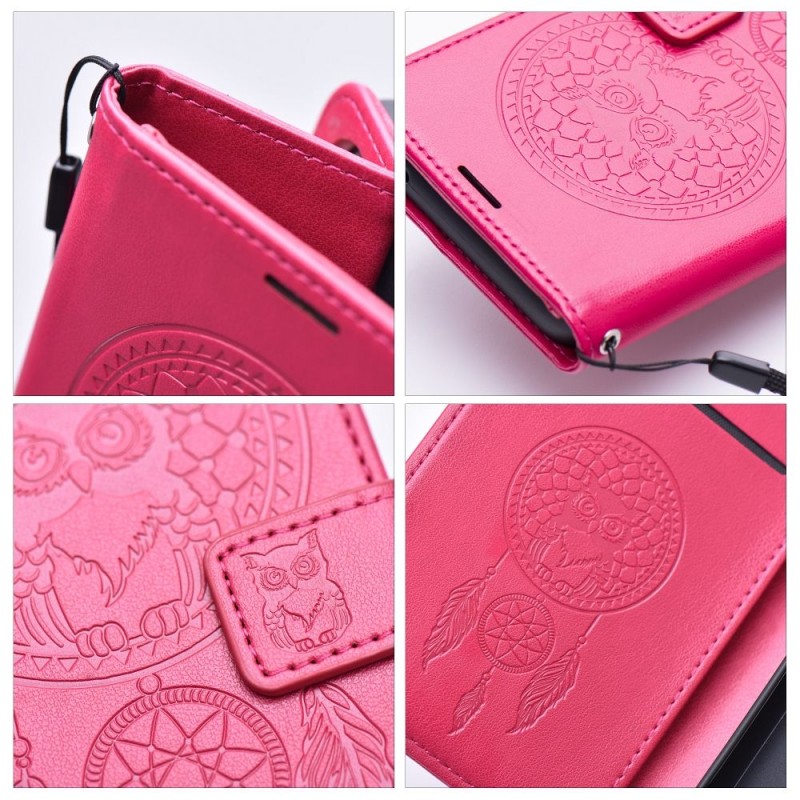 MEZZO Book case for XIAOMI Redmi 9AT / Redmi 9A dreamcatcher magenta | mobilo.lv