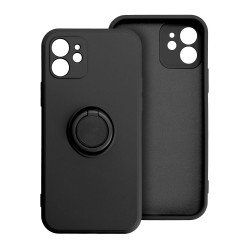 SILICONE RING Case for IPHONE 15 PRO MAX black