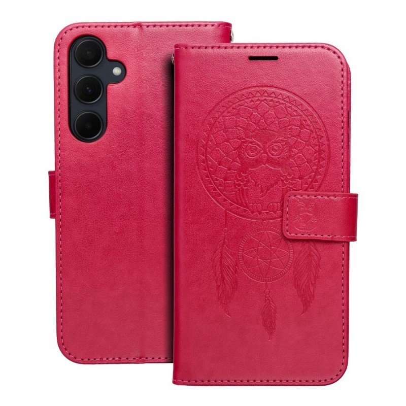 MEZZO Book case for SAMSUNG A35 5G dreamcatcher magenta | mobilo.lv