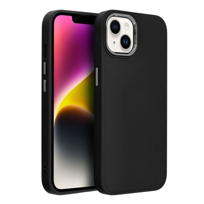 FRAME Case for XIAOMI Redmi NOTE 9 black|mobilo.lv