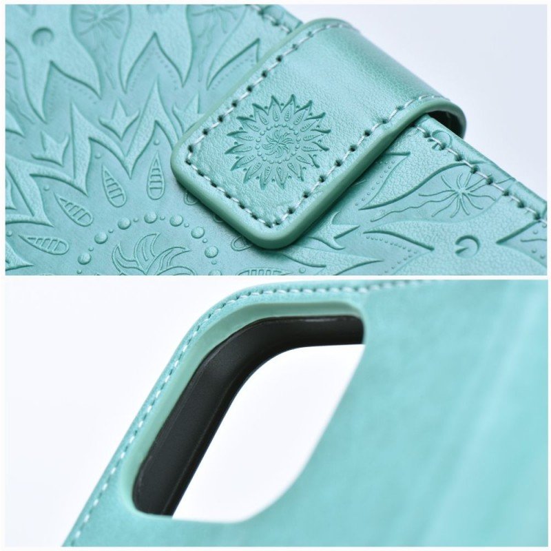 MEZZO Book case for XIAOMI Redmi NOTE 13 4G mandala green | mobilo.lv