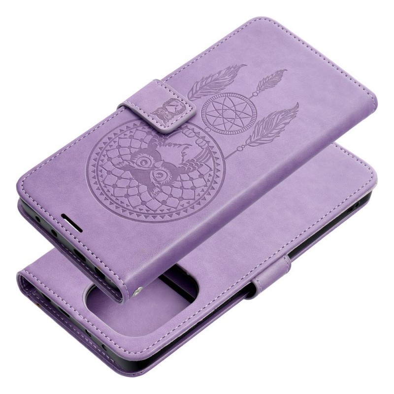 MEZZO Book case for XIAOMI Redmi NOTE 13 4G dreamcatcher purple|mobilo.lv