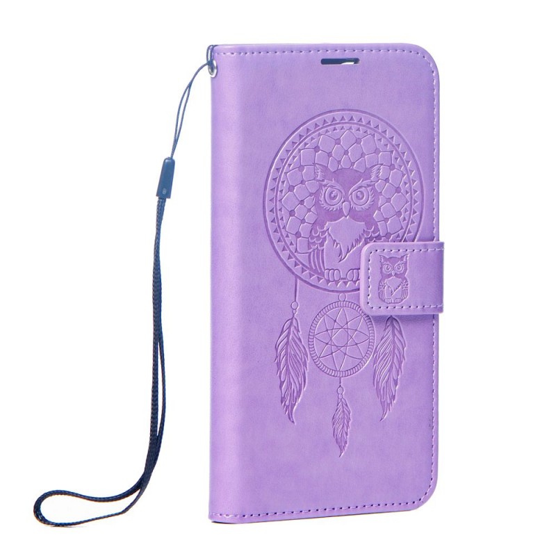 MEZZO Book case for XIAOMI Redmi NOTE 13 4G dreamcatcher purple|mobilo.lv