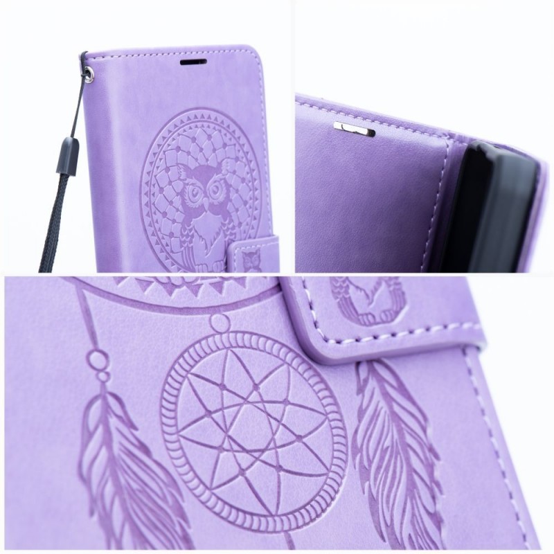 MEZZO Book case for XIAOMI Redmi NOTE 13 4G dreamcatcher purple|mobilo.lv