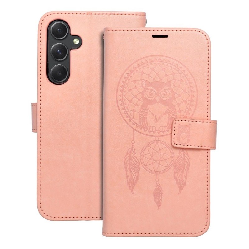 MEZZO Book case for SAMSUNG A55 5G dreamcatcher peach fuzz|mobilo.lv