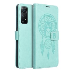 MEZZO Book case for XIAOMI Redmi NOTE 11 PRO / 11 PRO 5G dreamcatcher green | mobilo.lv