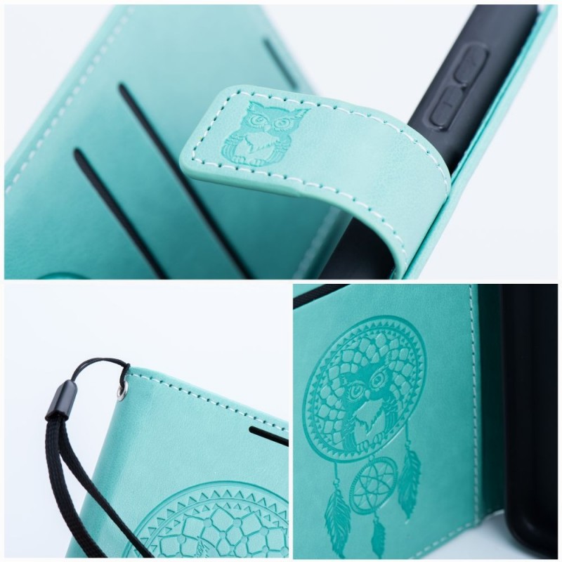 MEZZO Book case for XIAOMI Redmi NOTE 11 PRO / 11 PRO 5G dreamcatcher green | mobilo.lv