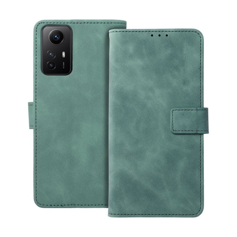 TENDER Book Case for XIAOMI Redmi NOTE 12S green|mobilo.lv