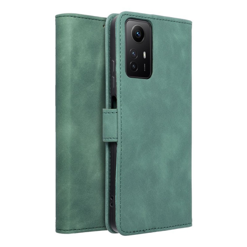 TENDER Book Case for XIAOMI Redmi NOTE 12S green|mobilo.lv