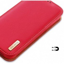 DUX DUCIS wallet case HIVO for IPHONE 15 red