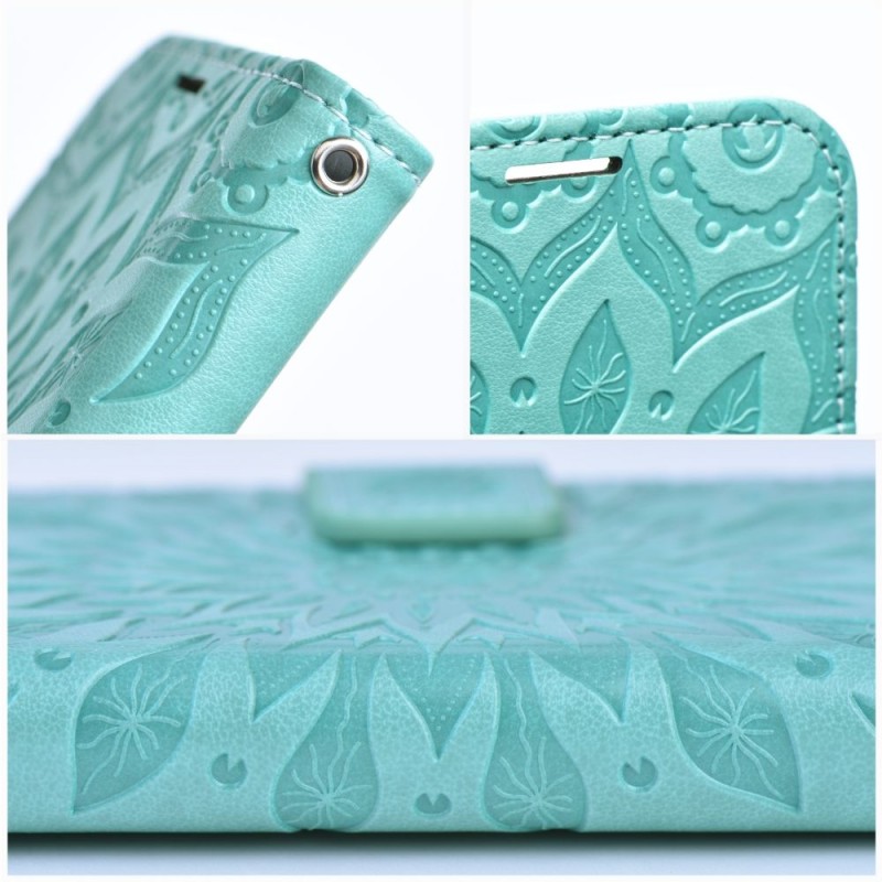 MEZZO Book case for SAMSUNG A15 4G / A15 5G mandala green | mobilo.lv