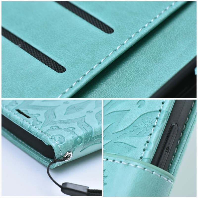 MEZZO Book case for SAMSUNG A15 4G / A15 5G mandala green|mobilo.lv