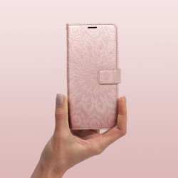 MEZZO Book case for SAMSUNG A35 5G mandala rose gold | mobilo.lv