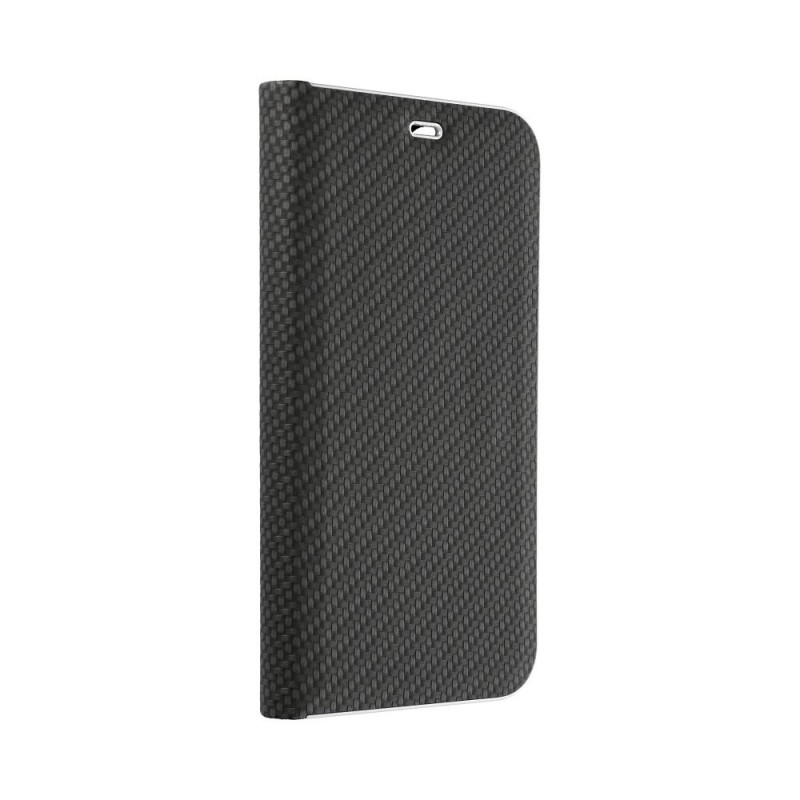 LUNA Book Carbon for SAMSUNG A55 5G black|mobilo.lv