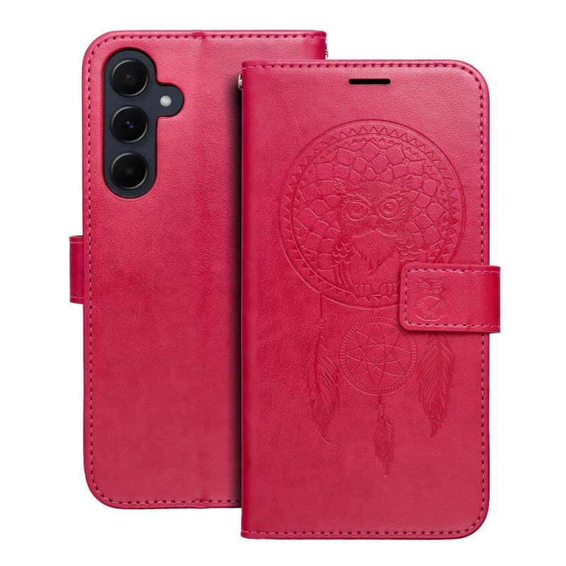 MEZZO Book case for SAMSUNG A55 5G dreamcatcher magenta | mobilo.lv