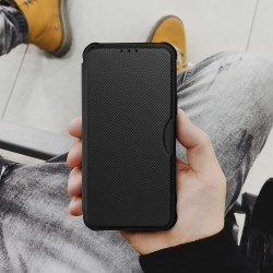 RAZOR Book for iPhone 7 / 8 / SE 2020 / SE 2022 black | mobilo.lv