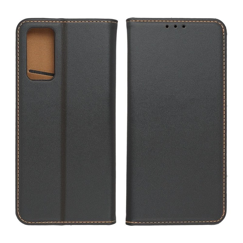 Leather case SMART PRO for XIAOMI POCO M4 PRO 5G / Redmi Note 11T 5G / Redmi Note 11S 5G black | mobilo.lv