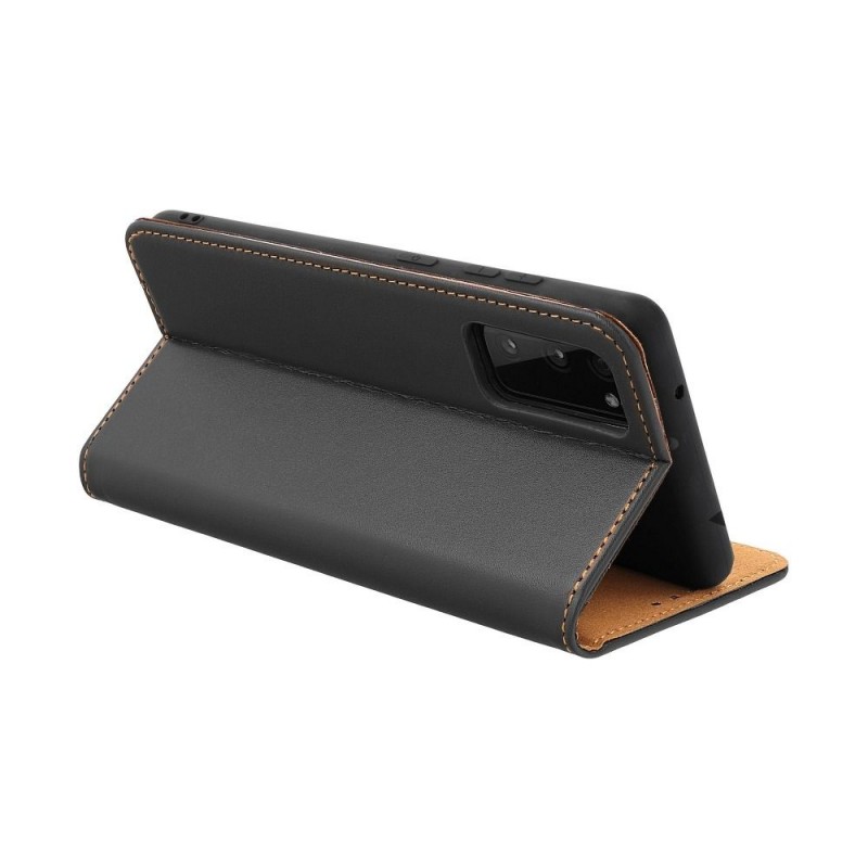 Leather case SMART PRO for XIAOMI POCO M4 PRO 5G / Redmi Note 11T 5G / Redmi Note 11S 5G black | mobilo.lv