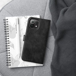 TENDER Book Case for XIAOMI POCO M4 PRO 5G / Redmi Note 11T 5G / Redmi Note 11S 5G black|mobilo.lv