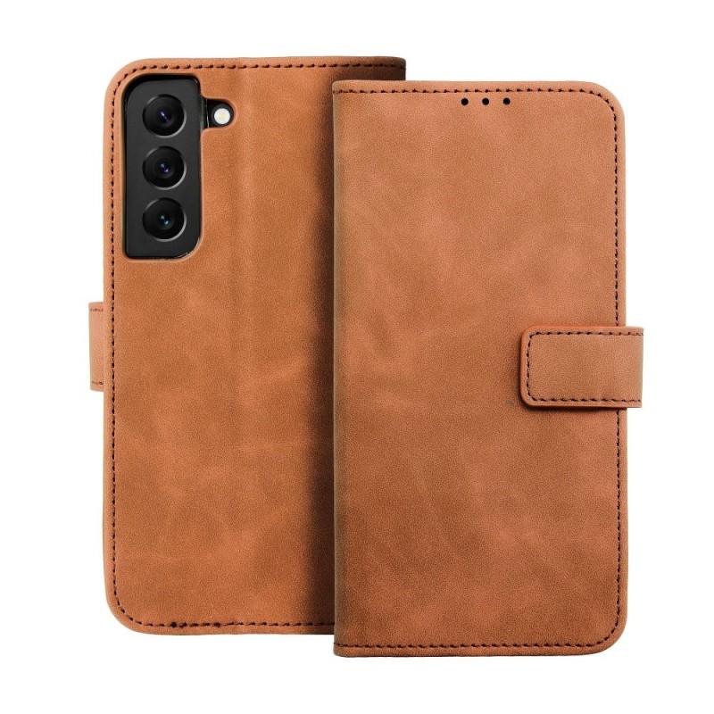 TENDER Book Case for SAMSUNG A22 LTE ( 4G ) brown|mobilo.lv