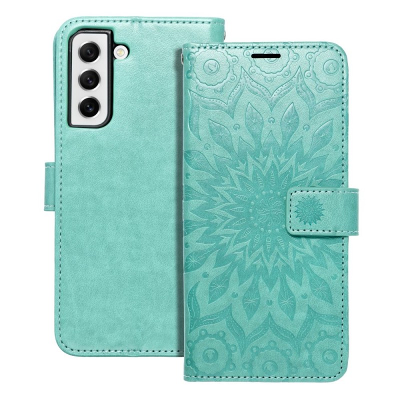 MEZZO Book case for SAMSUNG A32 5G mandala green|mobilo.lv