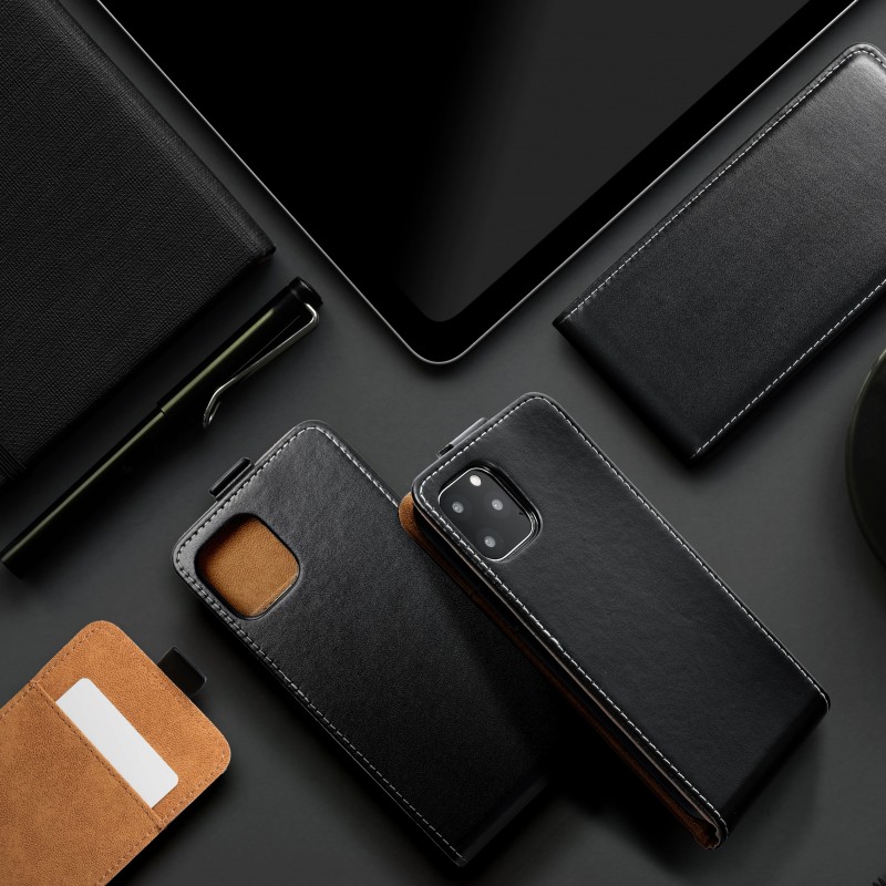 Flip Case SLIM FLEXI FRESH for SAMSUNG S10e black | mobilo.lv