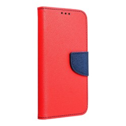 Fancy Book case for XIAOMI Redmi NOTE 12 5G red / navy