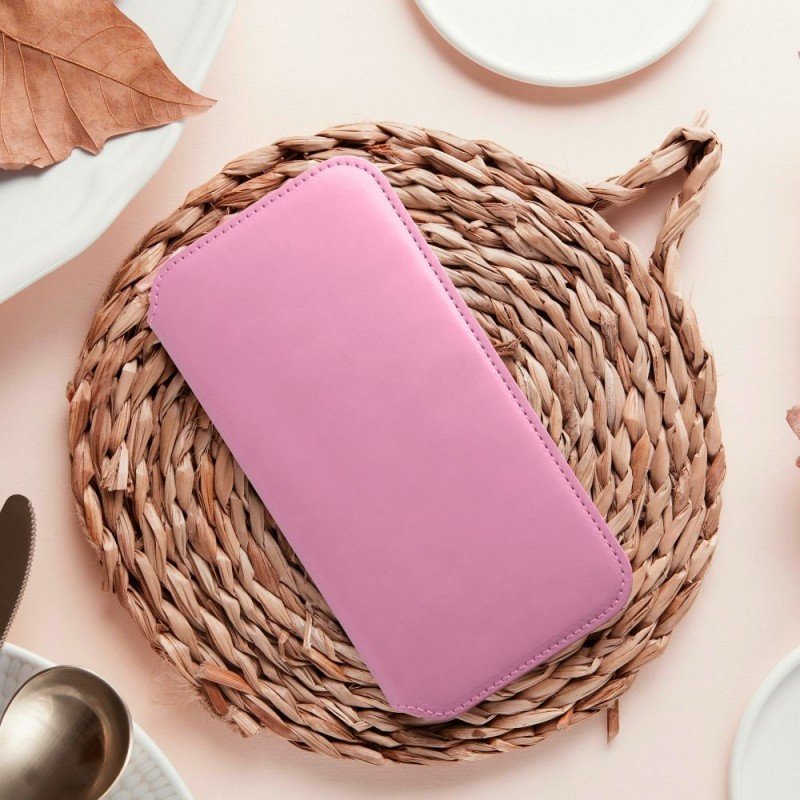 Dual Pocket book for XIAOMI Redmi NOTE 12 5G light pink