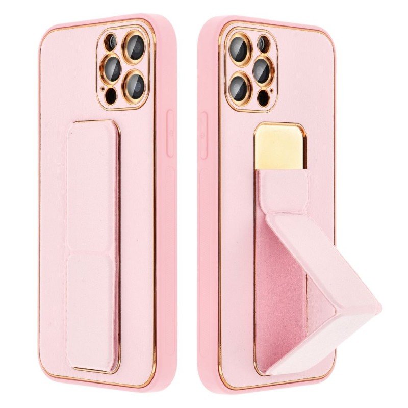 LEATHER Case Kickstand for SAMSUNG Galaxy A15 5G / A15 4G pink