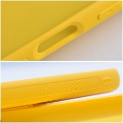 LEATHER Case for SAMSUNG Galaxy A25 5G yellow