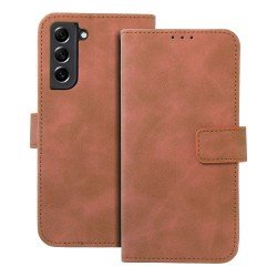 TENDER Book Case for SAMSUNG S21 FE brown|mobilo.lv