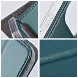 Smart Magneto book case for SAMSUNG A15 5G dark green