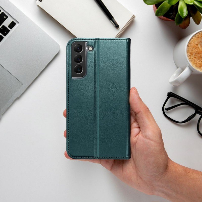 Smart Magneto book case for SAMSUNG A15 5G dark green