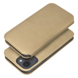 Dual Pocket book for SAMSUNG A14 5G gold|mobilo.lv